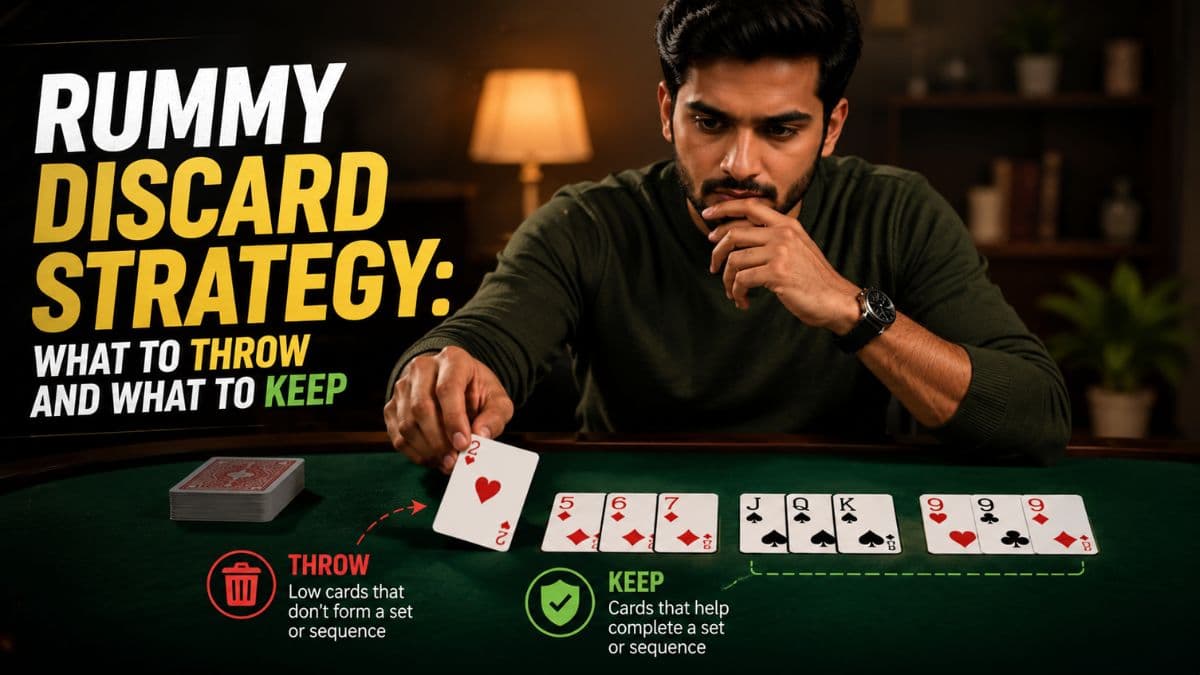 Rummy Discard Strategy: What to Throw and What to Keep
