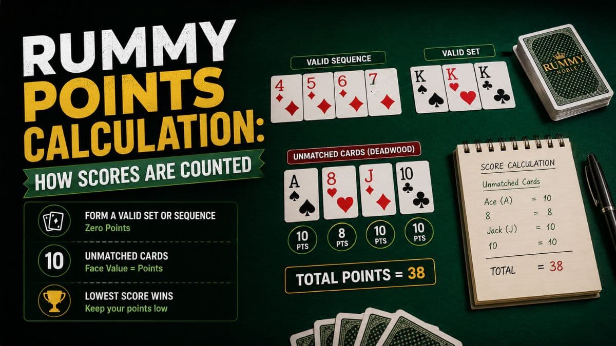 Rummy Points Calculation: How Scores Are Counted
